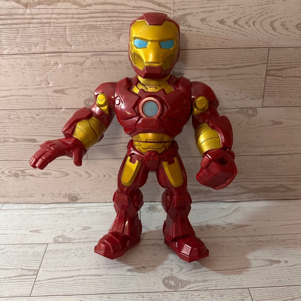 Marvel Avengers Iron Man Action Figure 10 Inch Red Gold Stylized Superhero Toy